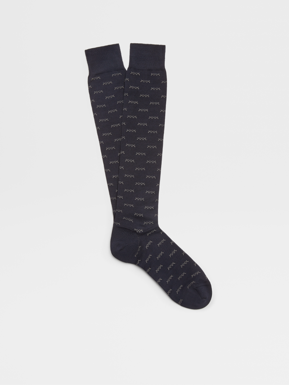Grey Iconic Triple X Cotton Mid Calf Socks